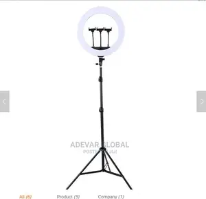 RGB Ring Light LED 18 Inches Soft Ringlight With Stand