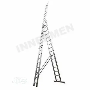 45- Foot Heavy Duty 3section Aluminim Extension Ladder- 3*16