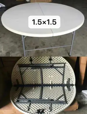 Round Folding Table