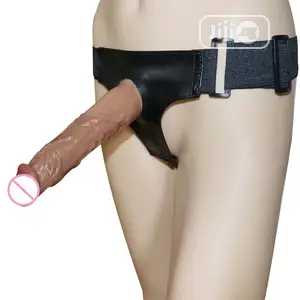Straps on Dildo Panties Sex Toys - Brown