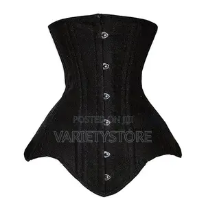 Heavy Duty 18 Double Steel Boned Waist Trainer Corset