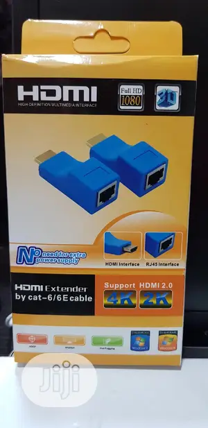 Hdmi Extender by Cat6/6e 30meters