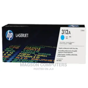 Hp Leaser Toner Cartridge 312 Cyan