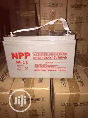 NPP Battery Deep Cycle 12v100ah With One Year Warranty