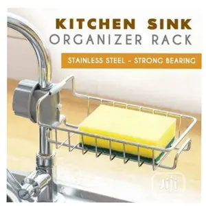 Kitchen Sink Organizer/Sink Caddy/Faucet Rack