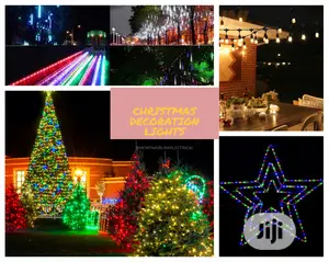 Christmas Light Decorations, Waterfall, Star , String Light,