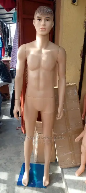Male Full Body Plastic Mannequins