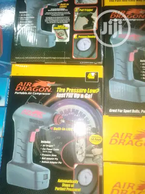 Car Van Tire Air Compressor Inflator Pump