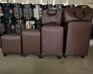 Louis Vuitton Leather Traveling Boxes