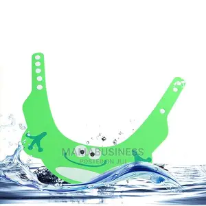 Cartoon Frog Adjustable Shower Cap - Green