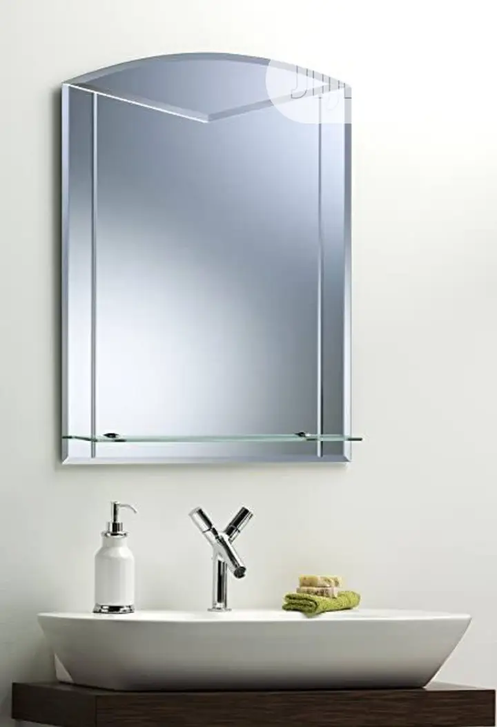 Bathroom Mirror and Shelf
