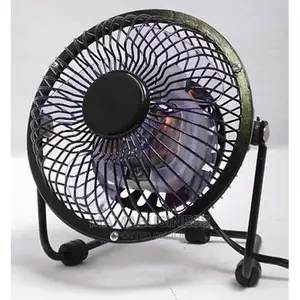USB Powered Desk Standing Mini Fan - Black