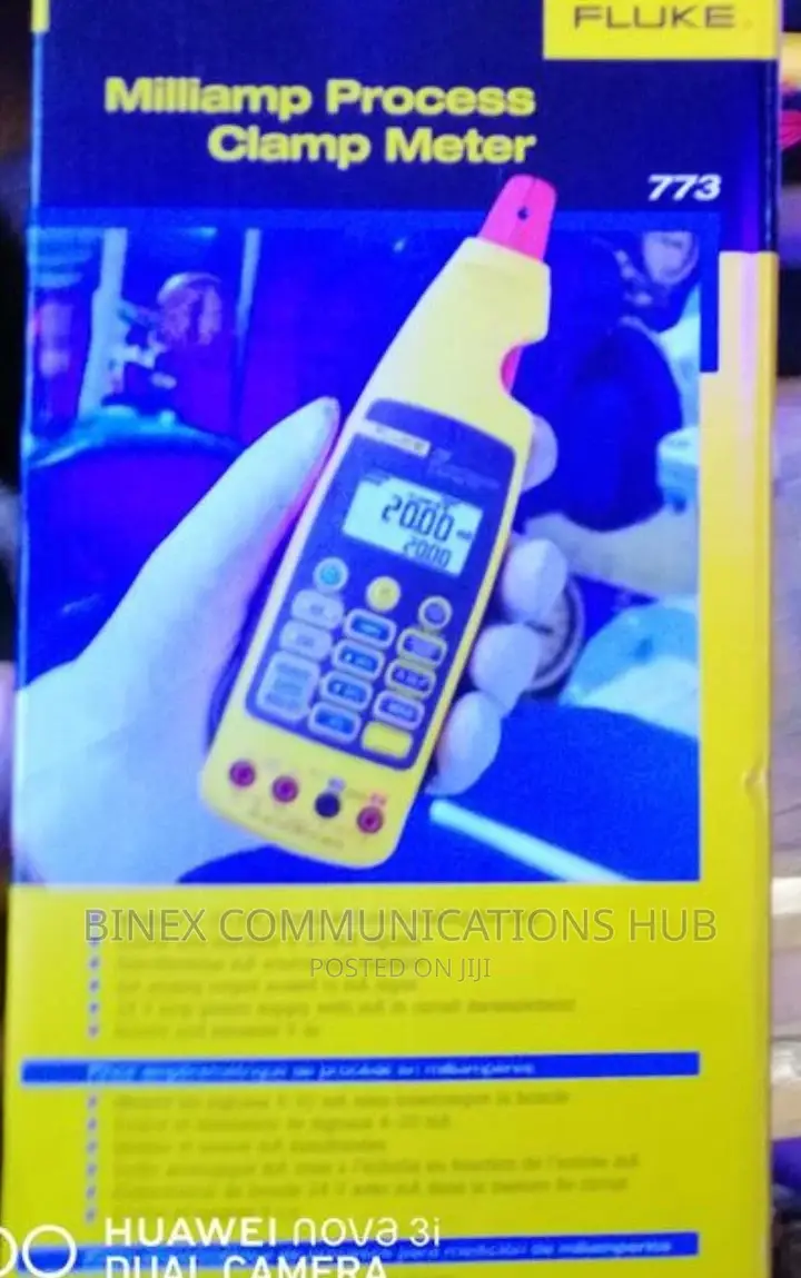Fluke 773 Milliamp Process Clamp Meter