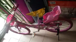 Children Female Colour Riding Bike