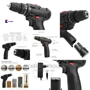 18V Multifunctional Electric Impact Cordless Drill High