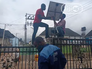 Auto-gate With Solar Panel