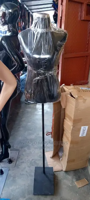 Fully Pinnable Black Colour Male Female Dressform Display