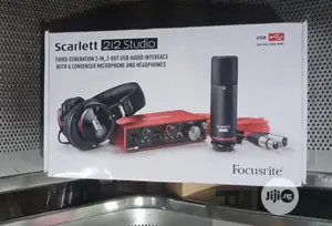 High Quality Scarlett 2i2 Studio Third Generation Sound Card