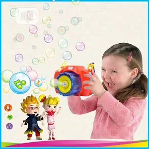Hot Electric Bubble Gun Camera