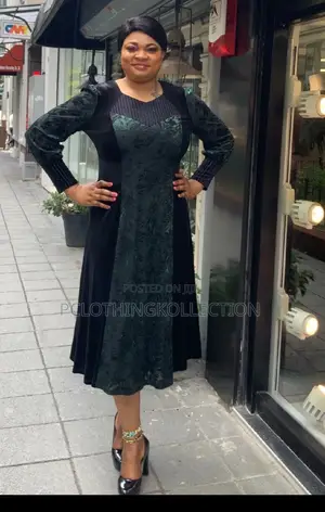 Quality Turkey Velvet Gown