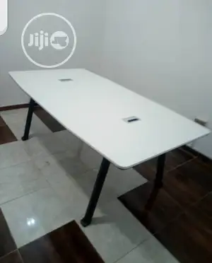 White 2 Meter Conference /Meeting Table