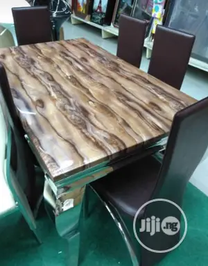 Original Executive Imported Marble Dining Set,Six Seaters