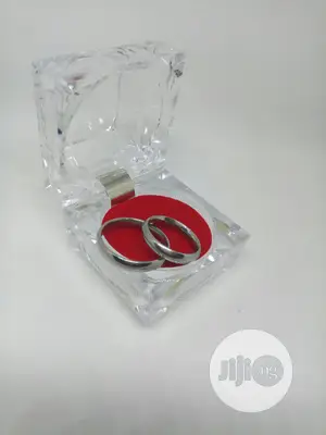 Couple's 2 Set of Silver Wedding Bands