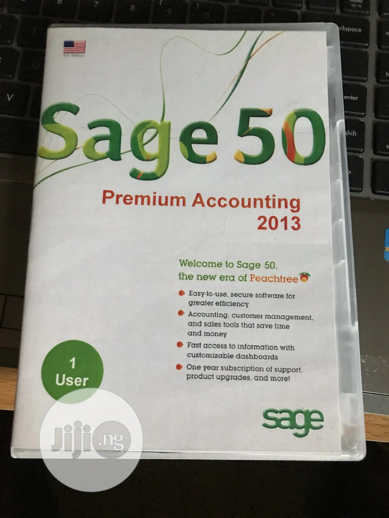 Sage 50 Accounting Software 2013 1user Permanent L