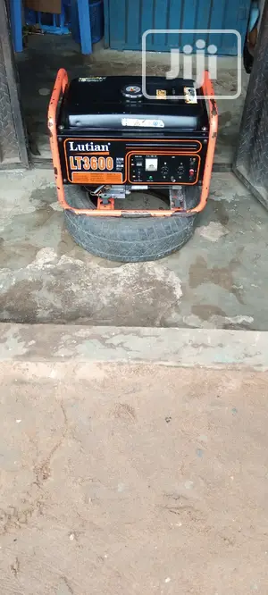 Fairly Used 3.5KVA LUTIAN LT3600 Copper Gen With Its Receipt
