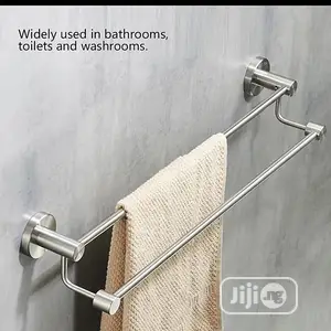 Stainless Steel Double Rack for Towel