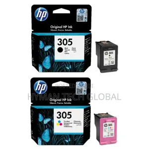 Genuine Black Tri-Colour HP 305 Ink Cartridge