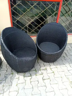 Single Set Of Rattan Chiars