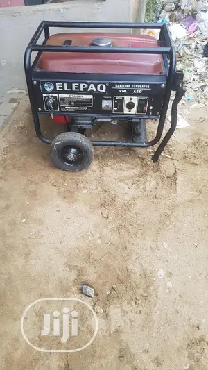 Fairly Used 2.8KVA ELEPAQ SPG3000 Copper Gen + The Receipt
