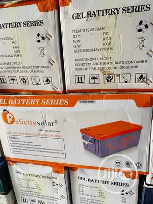 Felicity 200ah Solar Battery 12volt