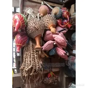 Local Tambourine,Local Udu Beater,Ijere For Leg Dance