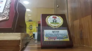 Award Plaque With Branding Of Names