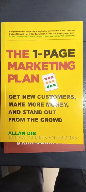 The 1-Page Marketing Plan