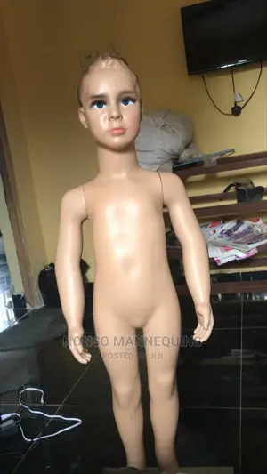 Plastic Male and Female Mannequin Display for Kiddies