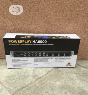 Behringer Powerplay Ha6000 6-Channel Headphone Mixing Amp