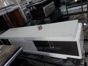 Tv Stand Black and White Colour