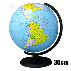 30cm Inflatable Globe Map Ball Geography Learning Educationa