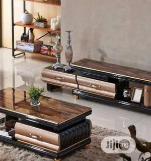 Original Executive Imported TV Stand and Center Table