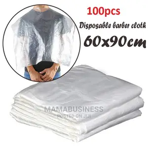 100 Pieces Disposable Hair Salon Capes Disposable Hair Cutti