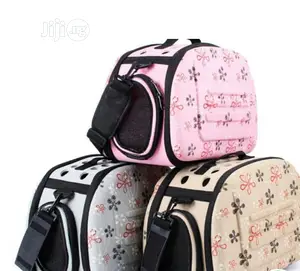 Flower Pet Travel Bag/Carrier