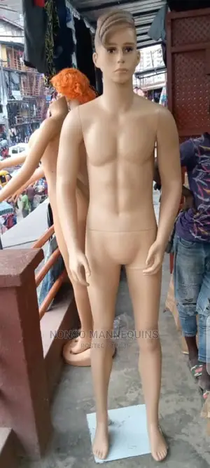 Plastic Skin Colour Detachable Male Mannequin