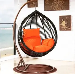Quality Rattan Made Hanging Indoor/Outdoor Swing Chair.