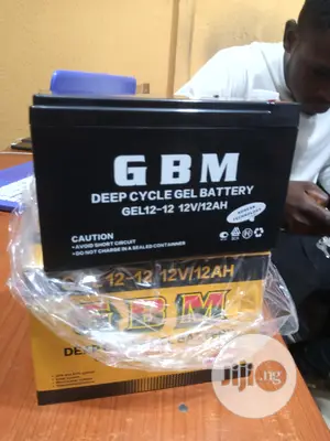 GBM Solar Battery 12v/12ahs