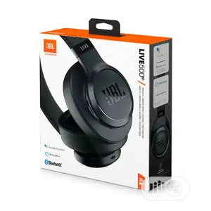 JBL Live 500bt Wireless Over- Ear Headphones - Black