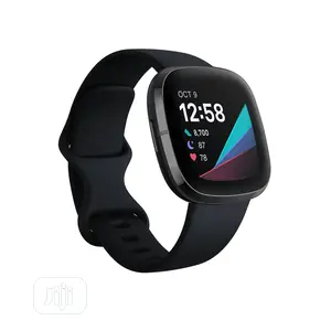 Fitbit Sense Smartwatch With Tools for Heart Health