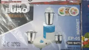 Euro Premium Grinder and Blender 100% Cooper Coil 1000watts